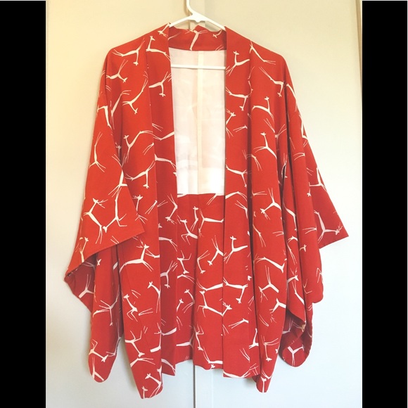 Japanese Kimono Haori Jacket 